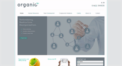 Desktop Screenshot of organichr.co.uk